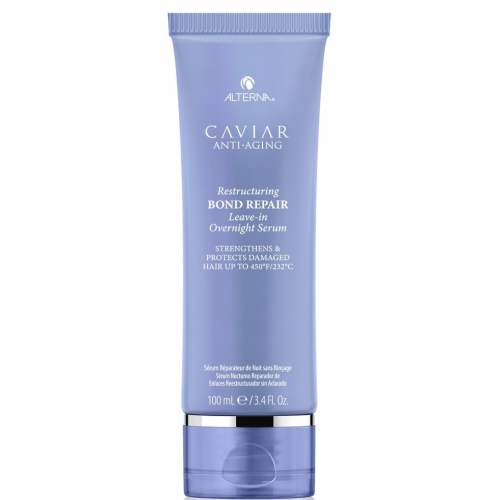 Сыворотка регенерирующая ночная для омоложения волос / Caviar Anti-Aging Restructuring Bond Repair Leave-in Overnight Serum 100 мл