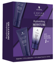 Набор для волос Комплексная биоревитализация / Caviar Replenishing Moisture Consumer Trial Kit