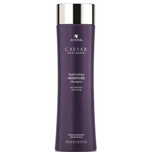 Шампунь-биоревитализация для увлажнения с морским шелком / Caviar Anti-Aging Replenishing Moisture Shampoo 250 мл