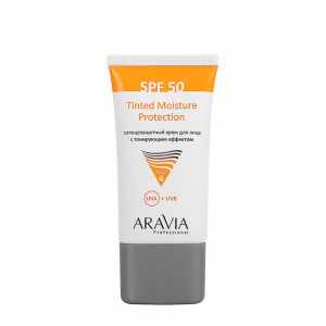 Крем солнцезащитный для лица с тонирующим эффектом SPF 50 / Tinted Moisture Protection SPF 50 50 мл