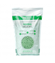 Воск полимерный для депиляции для интимных зон / ARAVIA Professional Herbal Delicate 1000 г