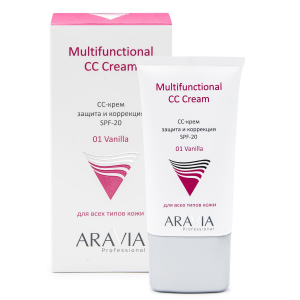 СС-крем защитный SPF-20 / Multifunctional CC Cream, Vanilla 01 50 мл