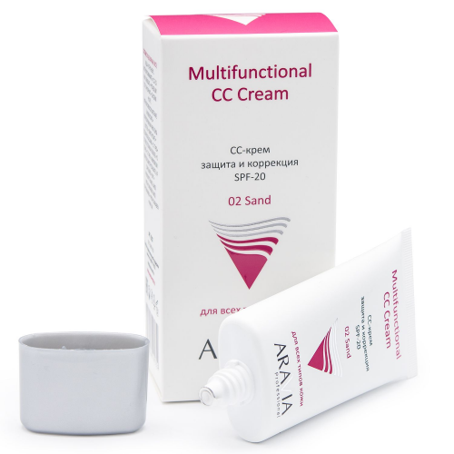 СС-крем защитный SPF-20 / Multifunctional CC Cream, Sand 02 50 мл