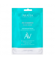 Маска альгинатная с экстрактом мяты и спирулины / ICE SEAWEED ALGIN MASK ARAVIA Laboratories 37 г