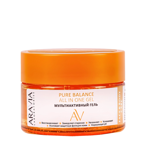 Гель мультиактивный для лица и тела / Pure Balance All In One Gel 250 мл