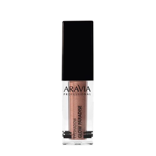 Тени жидкие сияющие для век,  03 Rosy Bronze / ARAVIA Professional Glow Paradise 5 мл