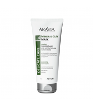 Маска минеральная для чувствительной кожи головы / ARAVIA Professional Mineral Clay Mask 200 мл