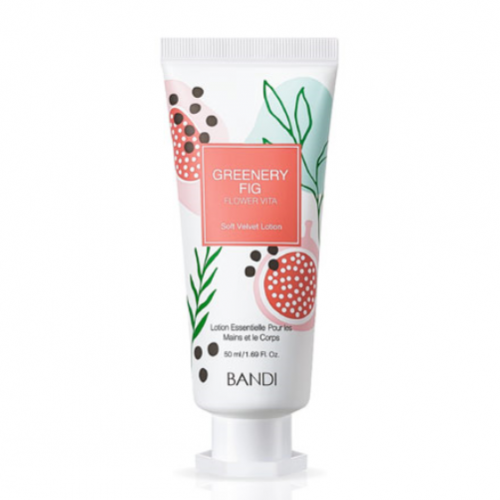 Лосьон для рук и тела Инжир / BANDI FLOWER VITA SOFT VELVET LOTION (GREENERY FIG) 50 мл