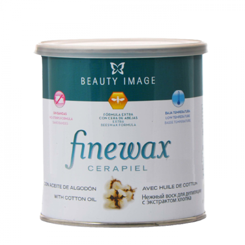 Воск пленочный с экстрактом хлопка, банка / FINEWAX 400 г