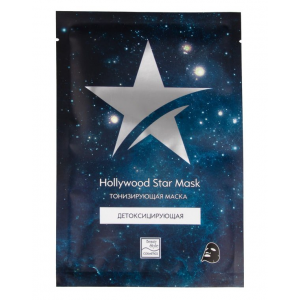 Маска тканевая детоксицирующая тонизирующая / Hollywood Star Mask 30 г