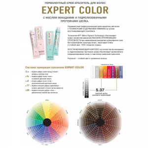 1/0 краска для волос, черный / Expert Color 100 мл