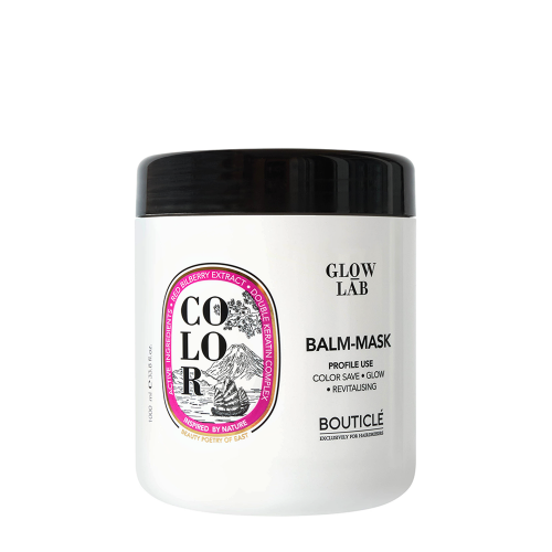 Бальзам-маска для окрашенных волос с экстрактом брусники / Color Balm-mask Double Keratin 1000 мл