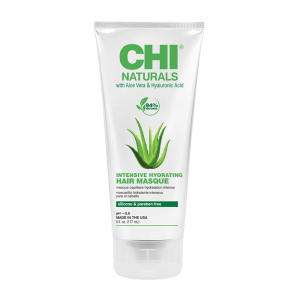 Маска увлажняющая для волос с алоэ вера и гиалуроновой кислотой / CHI NATURALS INTENSIVE HYDRATING HAIR MASQUE 177 мл