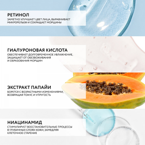 Сыворотка антивозрастная для лица с комплексом Glycotensyl и гиалуроновой кислотой / Dr.Sea 30 мл