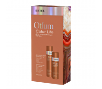 Набор для окрашенных волос (шампунь 250 мл, бальзам 200 мл) OTIUM COLOR LIFE