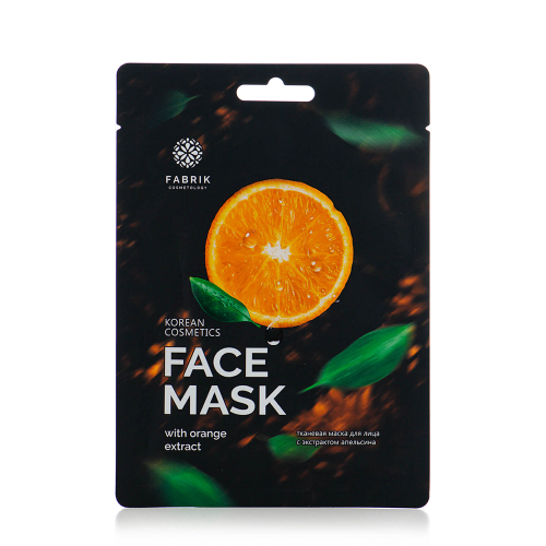 Маска тканевая с экстрактом апельсина / FACE MASK 30 гр