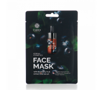 Маска тканевая с сывороткой и экстрактом плодов черники / FACE MASK 30 гр