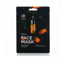 Маска тканевая с сывороткой и витамином С / FACE MASK 30 гр