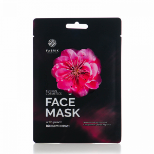 Маска тканевая с экстрактом цветков персика / FACE MASK 30 гр