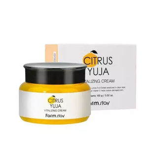 Крем освежающий для лица с экстрактом юдзу / CITRUS YUJA VITALIZING CREAM 100 гр