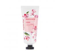 Крем для рук с экстрактом вишневого цвета / PINK FLOWER BLOOMING HAND CREAM CHER..