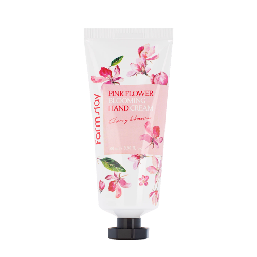 Крем для рук с экстрактом вишневого цвета / PINK FLOWER BLOOMING HAND CREAM CHERRY BLOSSOM 100 мл