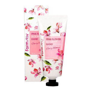 Крем для рук с экстрактом вишневого цвета / PINK FLOWER BLOOMING HAND CREAM CHERRY BLOSSOM 100 мл