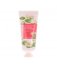 Крем для рук с экстрактом водяной лилии / PINK FLOWER BLOOMING HAND CREAM WATER LILY 100 мл