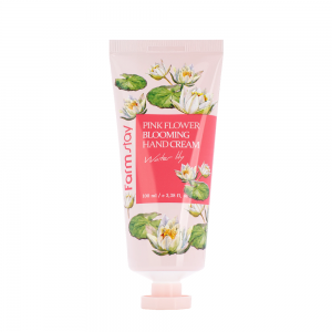 Крем для рук с экстрактом водяной лилии / PINK FLOWER BLOOMING HAND CREAM WATER LILY 100 мл