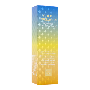 Тонер-сыворотка для лица / GOLD COLLAGEN NOURISHING 2 IN1 SERUM TONER 130 мл