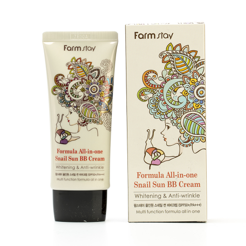 BB-крем многофункциональный с муцином улитки SPF 50+ PA+++ / ALL-IN-ONE 50 г