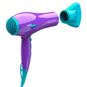 Фен BLOOM ELEGANZA фиолетовый, ионизация, 2000 Ватт
