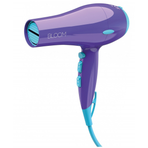 Фен BLOOM ELEGANZA фиолетовый, ионизация, 2000 Ватт