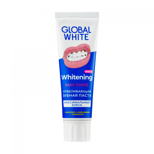 Паста зубная отбеливающая / Whitening max shine 100 г