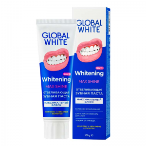 Паста зубная отбеливающая / Whitening max shine 100 г