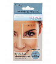 Краска-хна в капсулах для бровей с эффектом татуажа, коричневый / Eyebrow Tint Medium Brown 4 шт