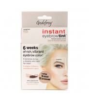 Краска-тинт профессиональная в капсулах для бровей, графит / Eyebrow Tint Graphite 10 капсул