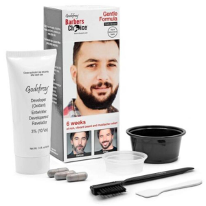 Набор Камуфляж бороды, темно-коричневый / Barbers Choice Dark Brown 145 г