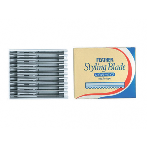 Лезвия Feather Styling Blade для бритв 24001, 24003 10 шт