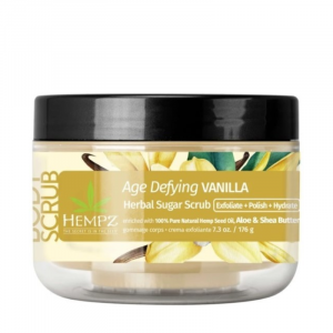 Скраб сахарный для тела Антивозрастной / Hempz Age Defying Vanilla Herbal Sugar Scrub 176 г