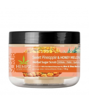 Скраб сахарный для тела Ананас и Медовая Дыня / Hempz Sweet Pineapple & Honey Melon Herbal Sugar Scrub 176 г