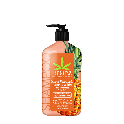 Шампунь для объёма ананас и медовая дыня / Sweet Pineapple & Honey Melon Herbal Volumizing Shampoo 500 мл