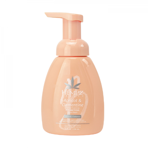 Мыло-мусс абрикос и клементин / Apricot & Clementine Foaming Herbal Antibacterial Hand Wash 236 мл