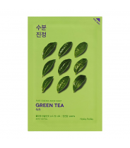 Маска тканевая противовоспалительная Пьюр Эссенс, зеленый чай / Pure Essence Mask Sheet Green Tea 20 мл