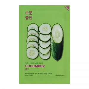 Маска тканевая успокаивающая Пьюр Эссенс, огурец / Pure Essence Mask Sheet Cucumber 20 мл