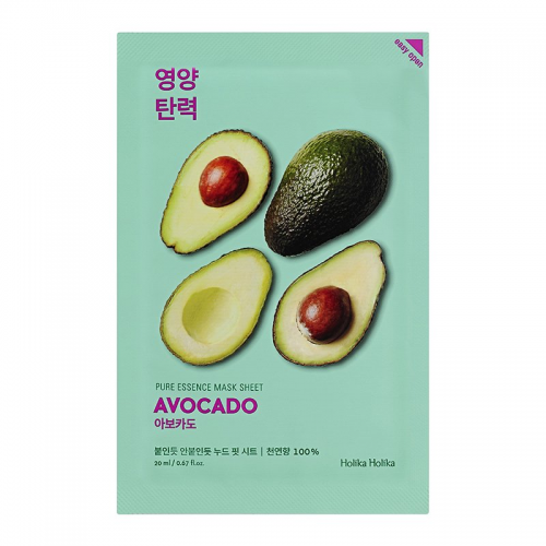 Маска тканевая смягчающая Пьюр Эссенс, авокадо / Pure Essence Mask Sheet Avocado 20 мл