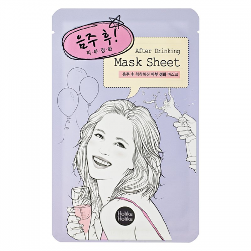 Маска тканевая для лица После вечеринки / After Mask Sheet - After Drinking 1 шт