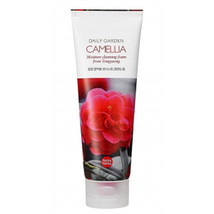 Пенка очищающая с камелией Дейли Гарден / Daily Garden Camelia Moisture Cleansing Foam from Tongyeong 120 мл