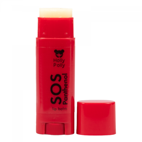 Бальзам для губ, вишня / Holly Polly SOS Panthenol 4,8 гр