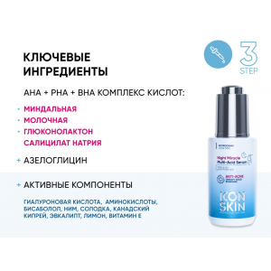 Сыворотка ночная волшебная для лица / Re: Program Night Miracle Serum 30 мл